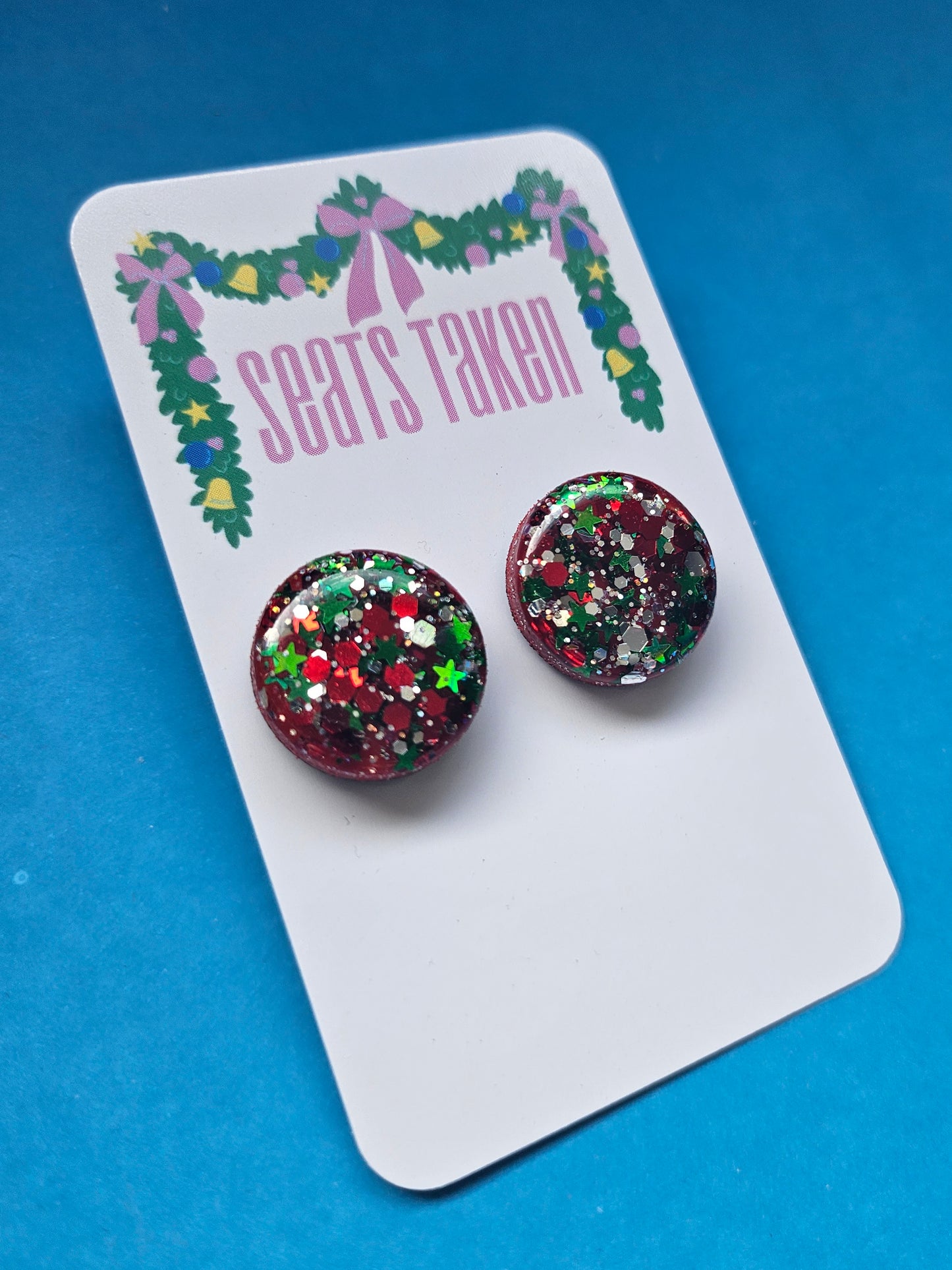 Traditional Xmas studs